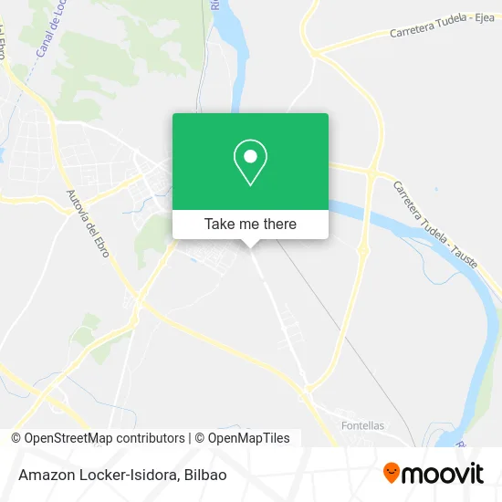 Amazon Locker-Isidora map