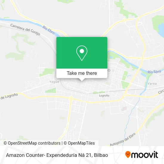 Amazon Counter- Expendeduría Nâ 21 map