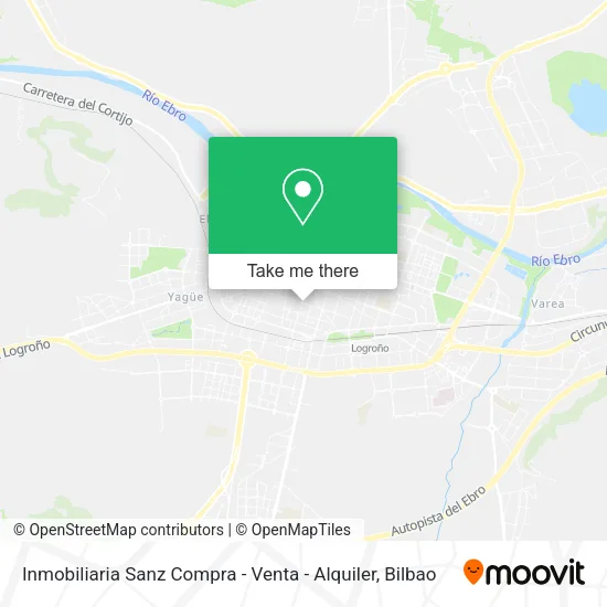 mapa Inmobiliaria Sanz Compra - Venta - Alquiler