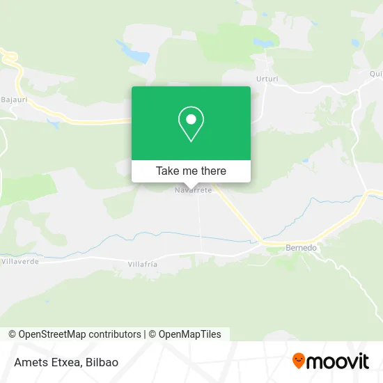 Amets Etxea map