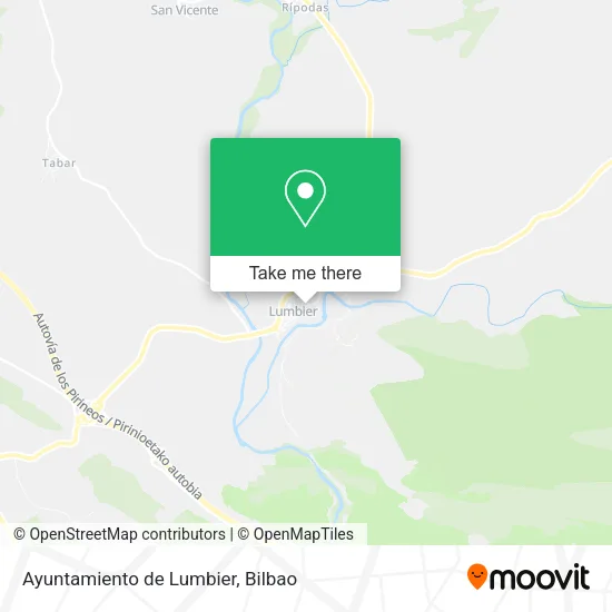 Ayuntamiento de Lumbier map