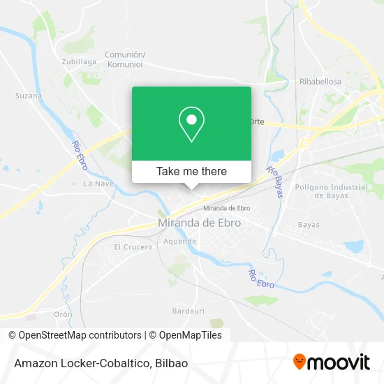 Amazon Locker-Cobaltico map