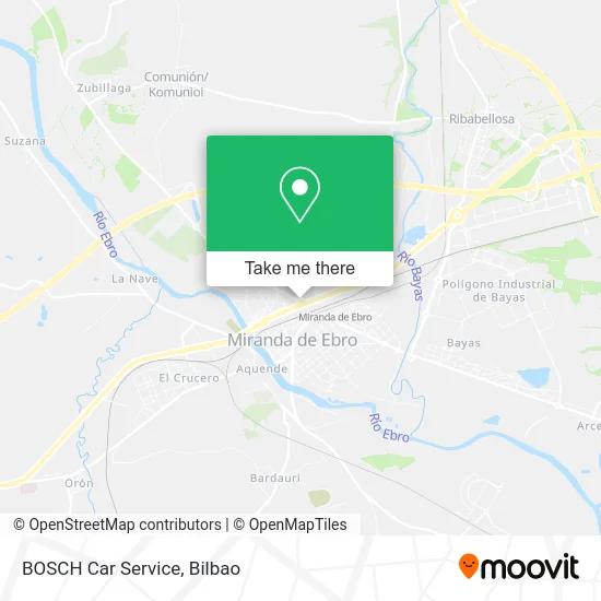 BOSCH Car Service map