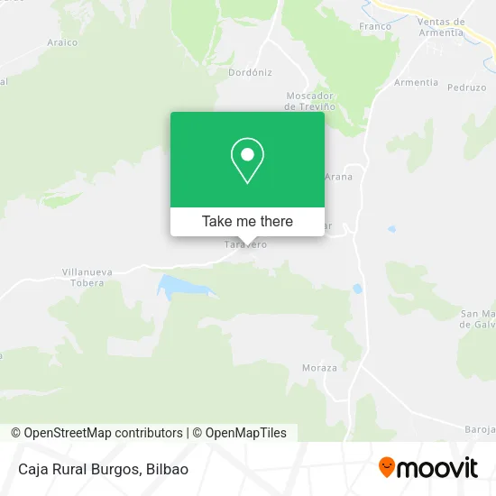Caja Rural Burgos map