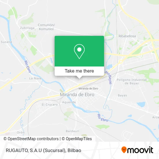RUGAUTO, S.A.U (Sucursal) map