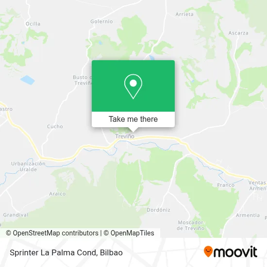 Sprinter La Palma Cond map