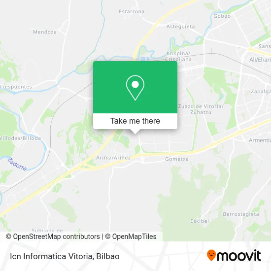 Icn Informatica Vitoria map