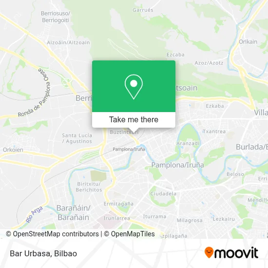 Bar Urbasa map