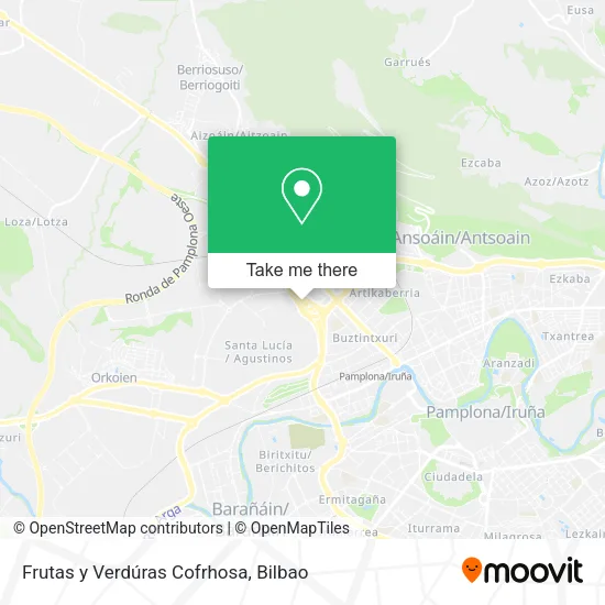 Frutas y Verdúras Cofrhosa map