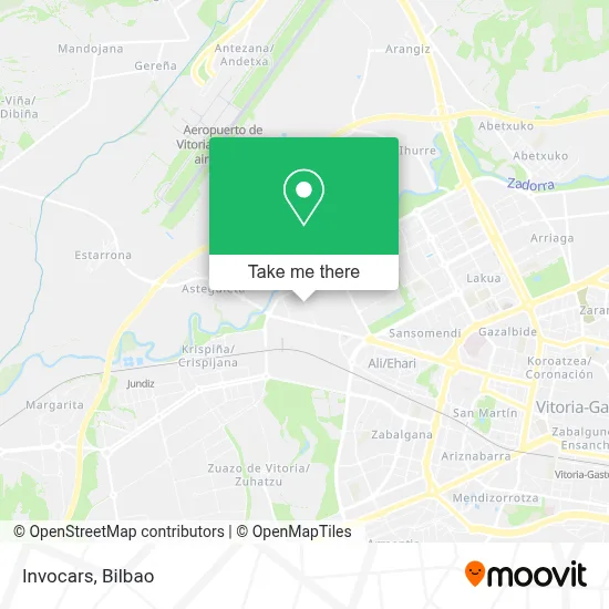Invocars map