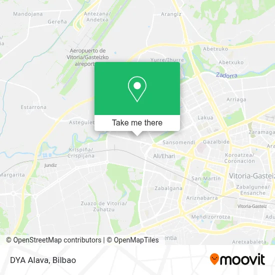 DYA Alava map