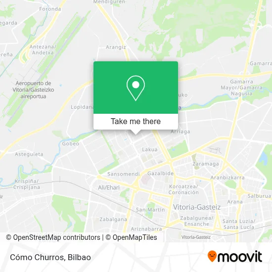 Cómo Churros map