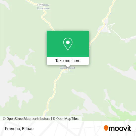 mapa Francho