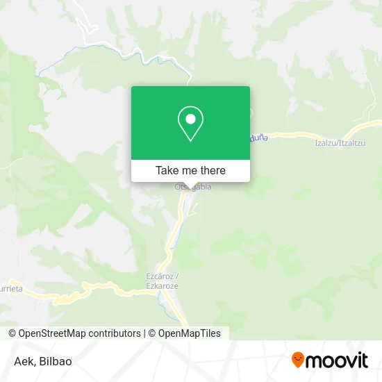 mapa Aek