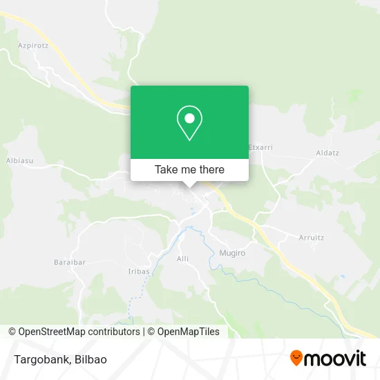 mapa Targobank