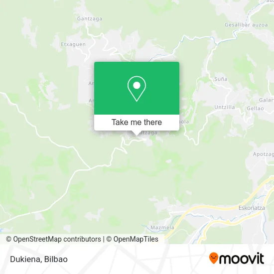 Dukiena map