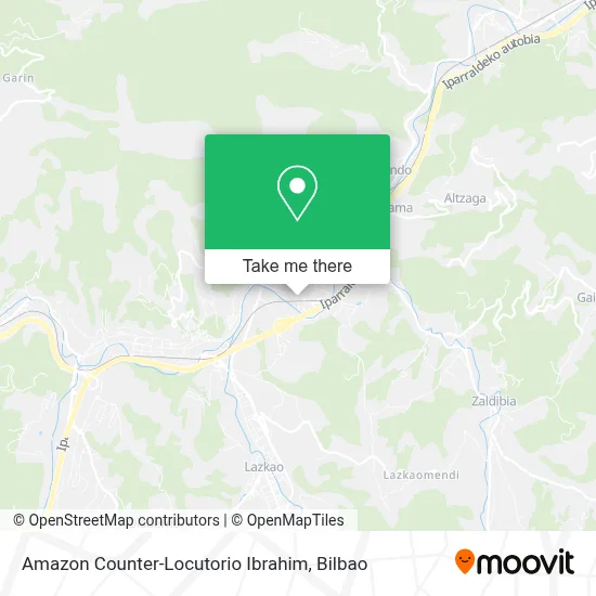 Amazon Counter-Locutorio Ibrahim map