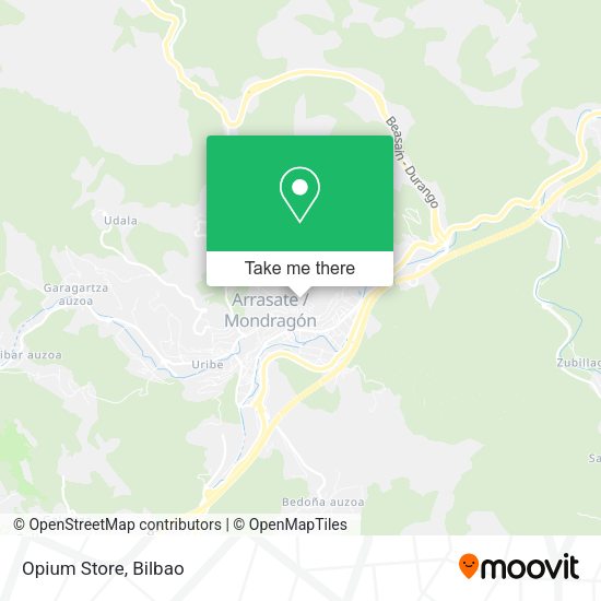 Opium Store map
