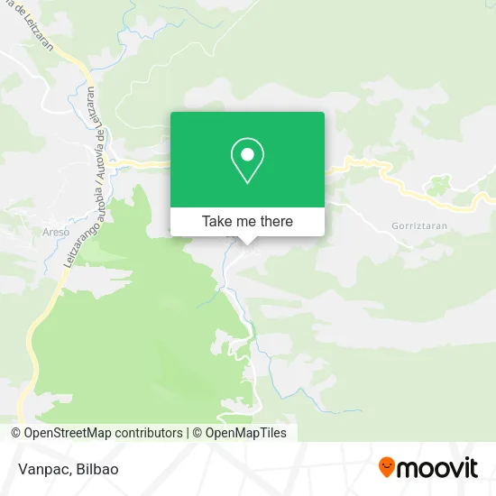 Vanpac map