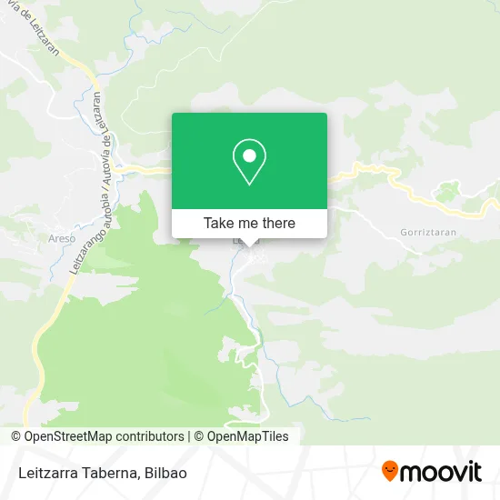 Leitzarra Taberna map
