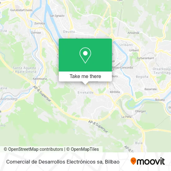 Comercial de Desarrollos Electrónicos sa map