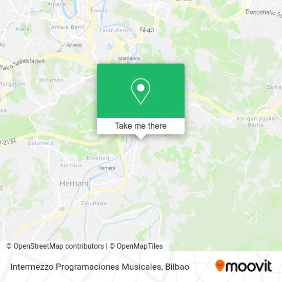 Intermezzo Programaciones Musicales map