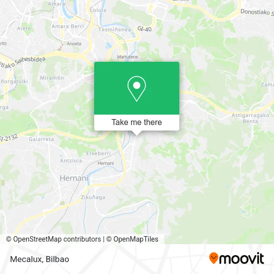 mapa Mecalux