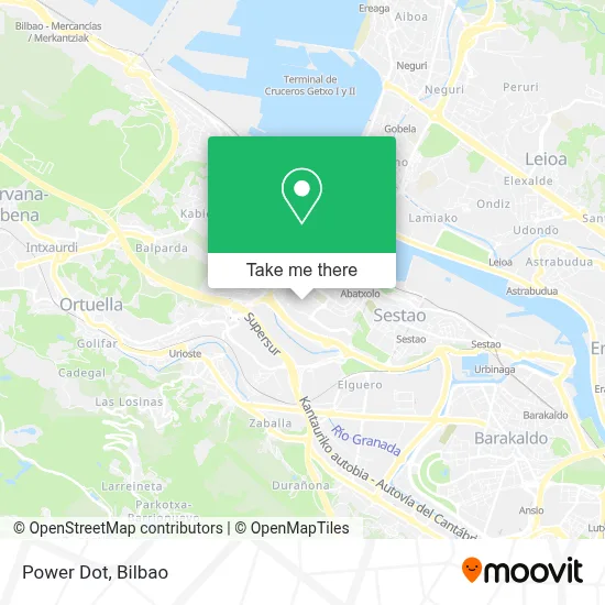 Power Dot map