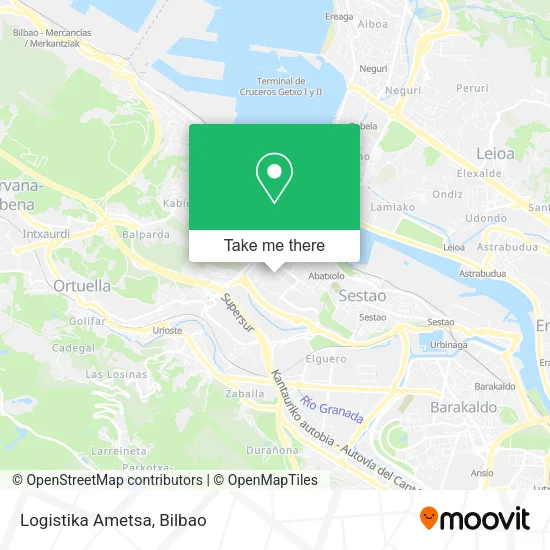 Logistika Ametsa map
