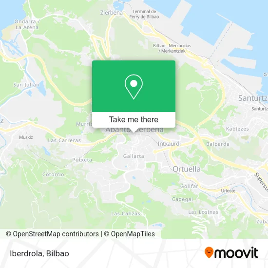 Iberdrola map