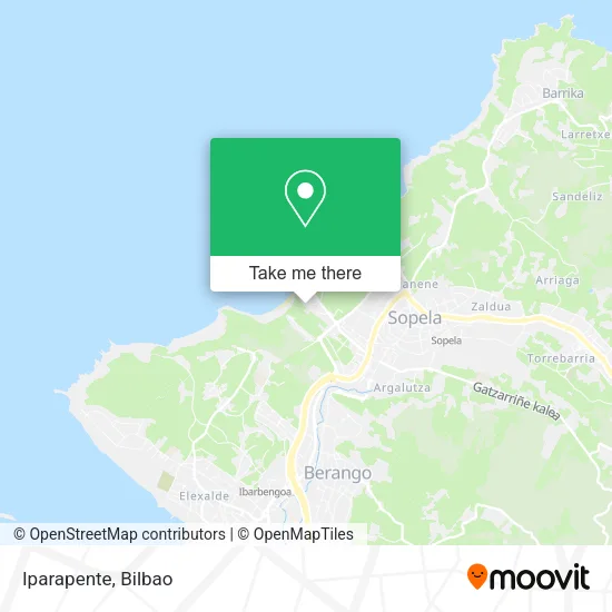 Iparapente map