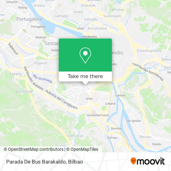 Parada De Bus Barakaldo map