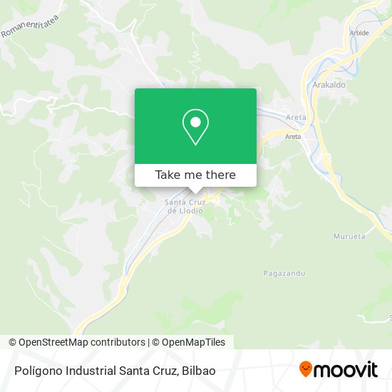 Polígono Industrial Santa Cruz map
