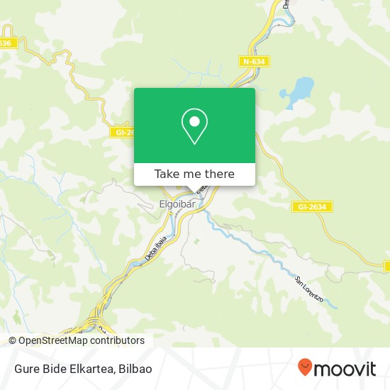 Gure Bide Elkartea map