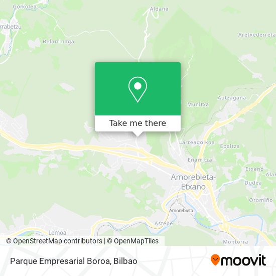 Parque Empresarial Boroa map