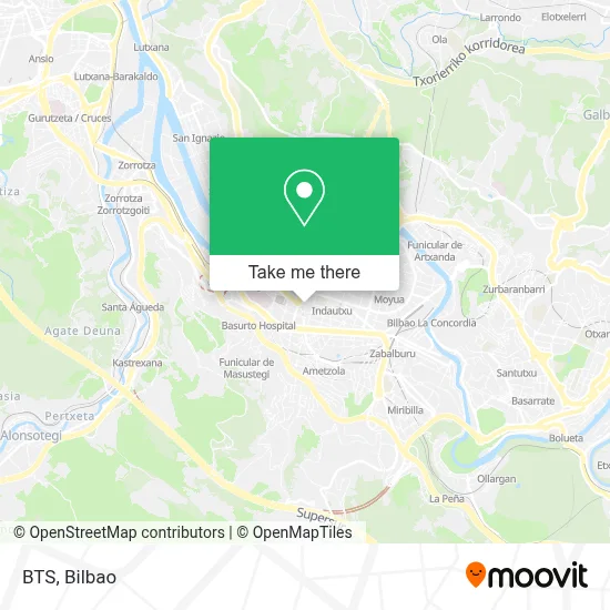 BTS map