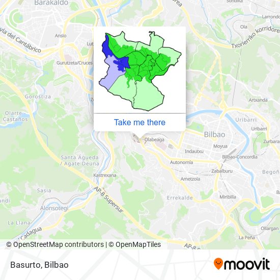 Basurto map