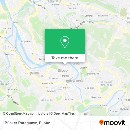 Búnker Paraguayo map