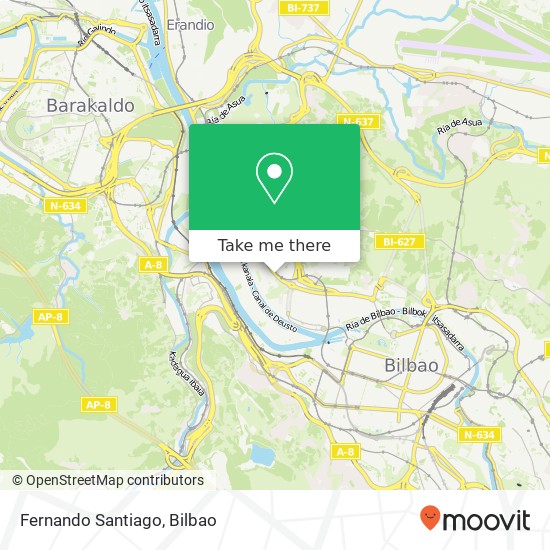 Fernando Santiago map