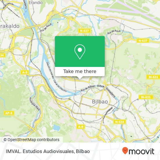 IMVAL. Estudios Audiovisuales map