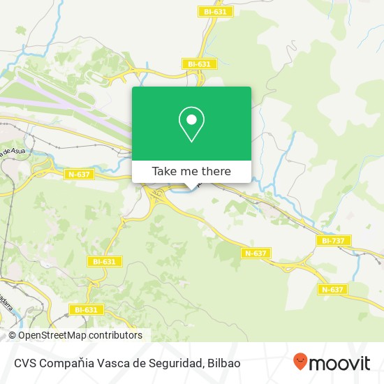 CVS Compaňia Vasca de Seguridad map