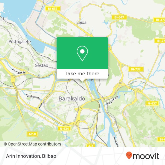 mapa Arin Innovation
