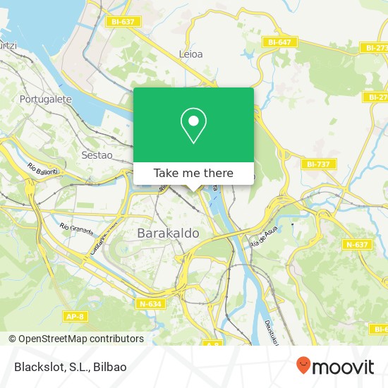 Blackslot, S.L. map
