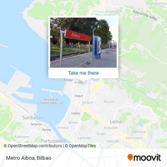 Metro Aiboa map