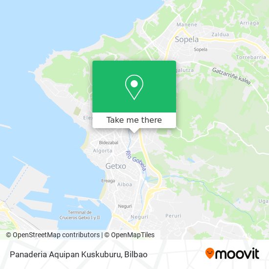 Panaderia Aquipan Kuskuburu map