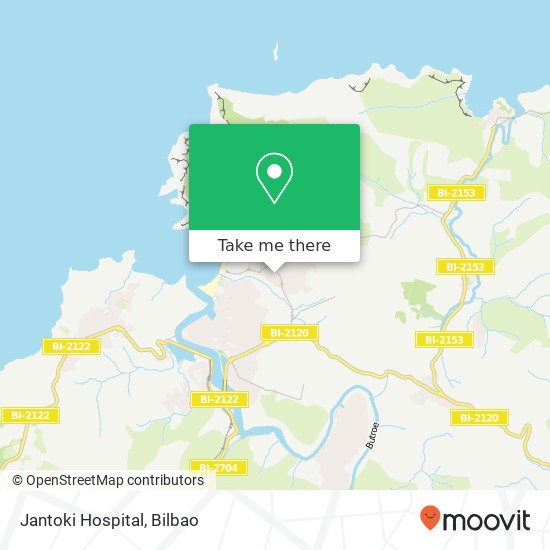 Jantoki Hospital map