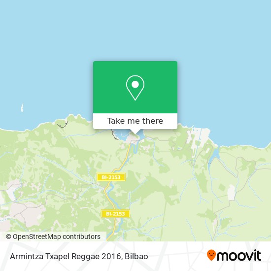 mapa Armintza Txapel Reggae 2016