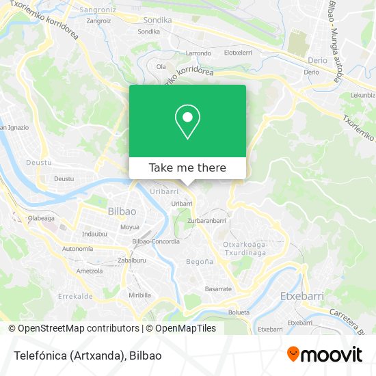Telefónica (Artxanda) map