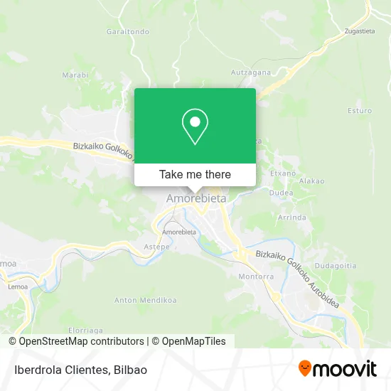 Iberdrola Clientes map