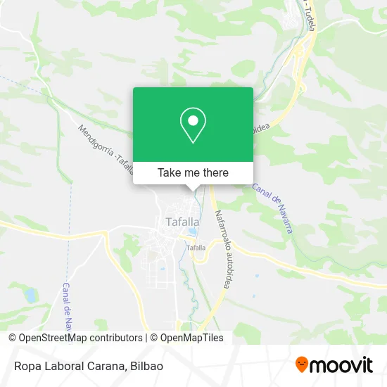 Ropa Laboral Carana map